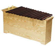 Xylophone bas en bois de rose do-la1 diatonique- scolaire