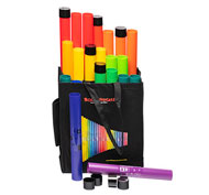 Lot de 28 boomwackers avec sac