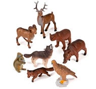 Lot 8 animaux de la forêt