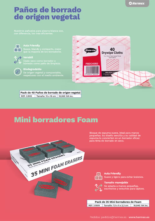 Pizarras educativas alumno Show-me