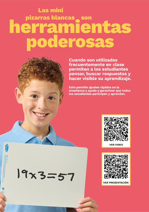 Pizarras educativas alumno Show-me