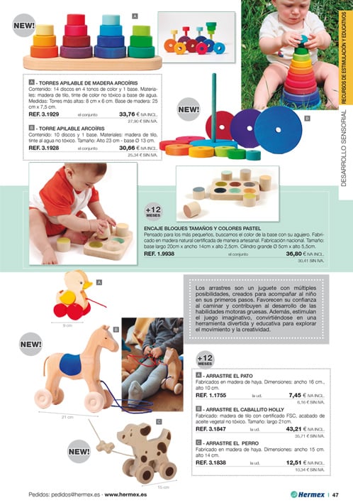 Material didáctico Hermex