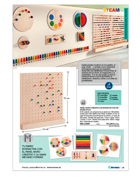 Material didáctico Hermex 2025