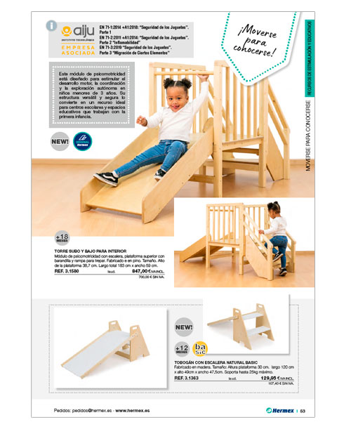Material didáctico Hermex 2025