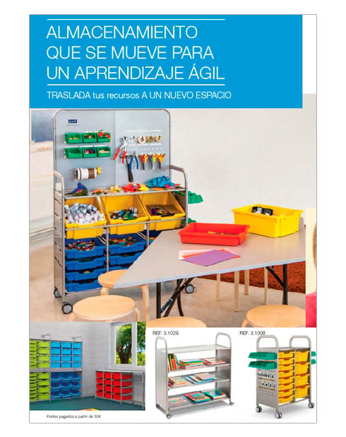 Mobiliario para Aulas Steam