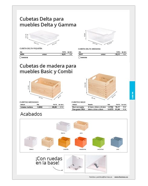 Cubetas Escolares