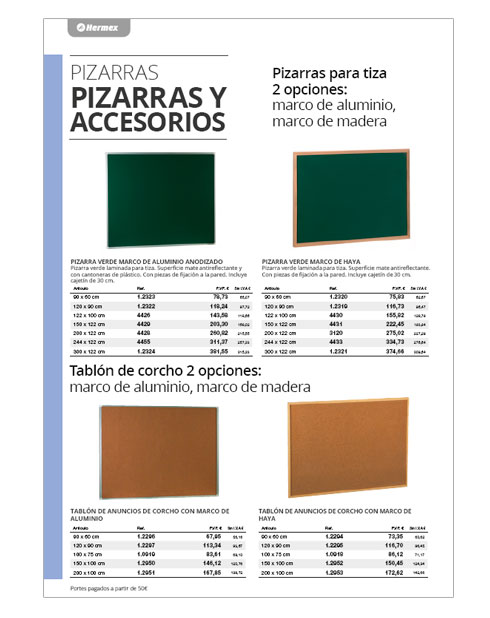 Pizarras Escolares