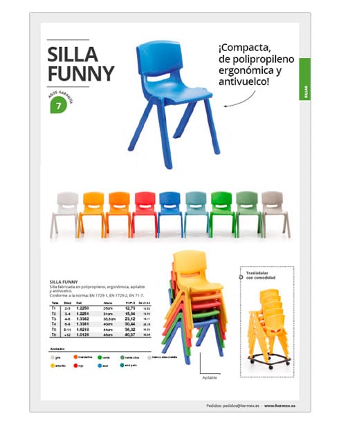 Sillas Escolares