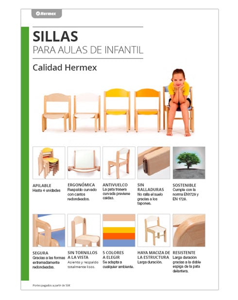 Sillas Escolares