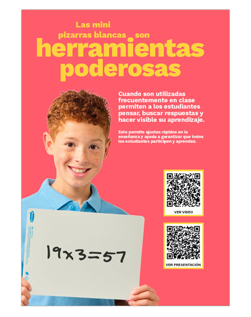 Pizarras educativas alumno Show-me 2025