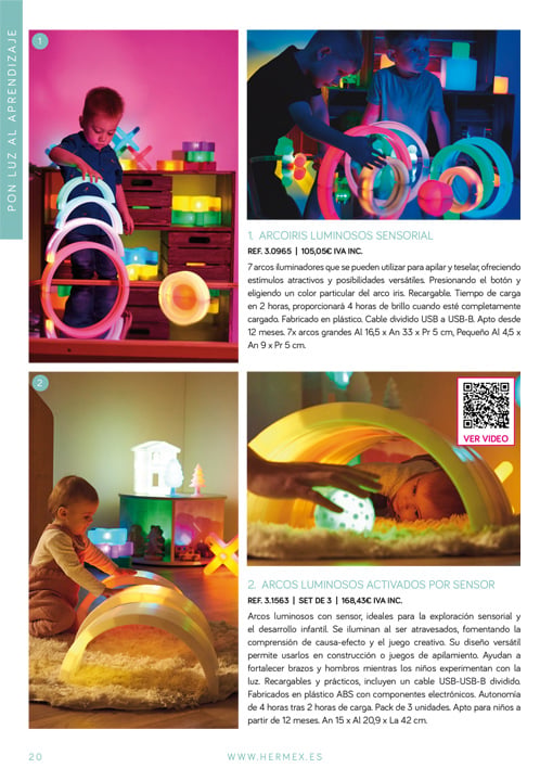 Grandes novedades sensoriales