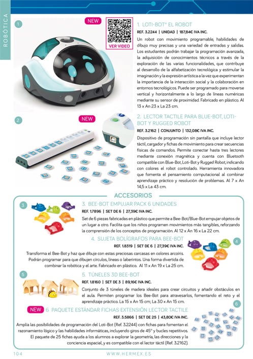 Grandes novedades sensoriales