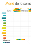Horario para el Menú de Comedor Escolar